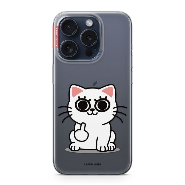 Give me food, minion - White cat